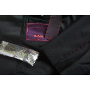 Isaia 100% Cashmere Peak Lapel One Button Tuxedo Jacket Coat Sz 39S Brand New